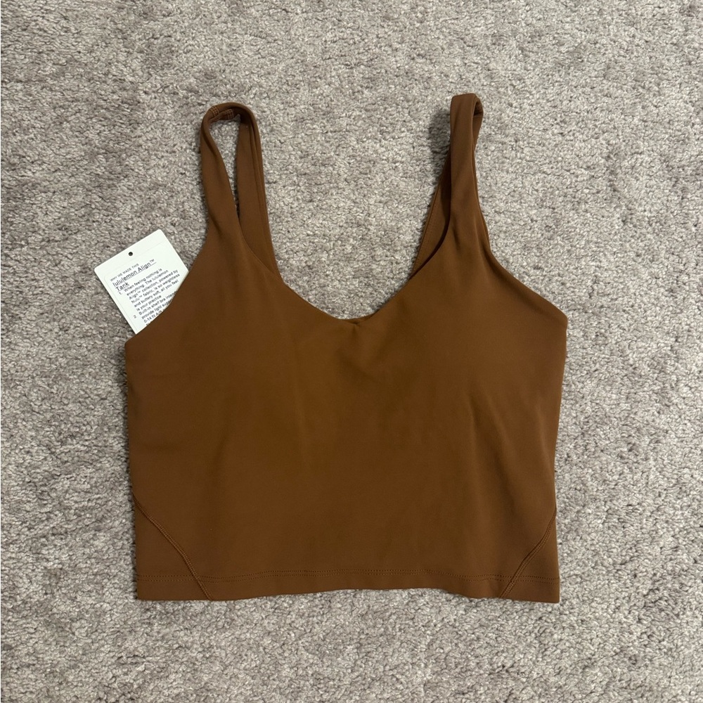 lululemon athletica Align Tank Top-Roasted brown